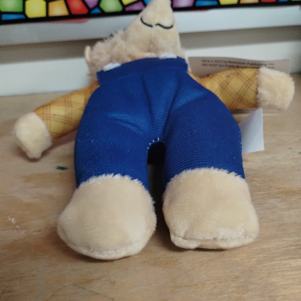 ÷PBS Kids The Berenstain Bears Teddy Bear 9in Stuffed Plush - New - Papa Bear - Picture 10 of 16